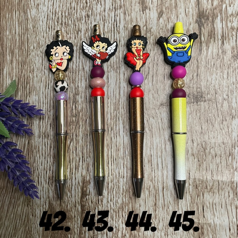 Handcrafted Pens Betty Beaded Unique Artisan Gifts Office Accessories